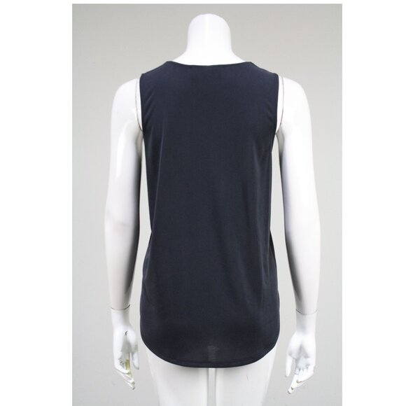 Knit Front Ruffle Top - Picture 2 of 3